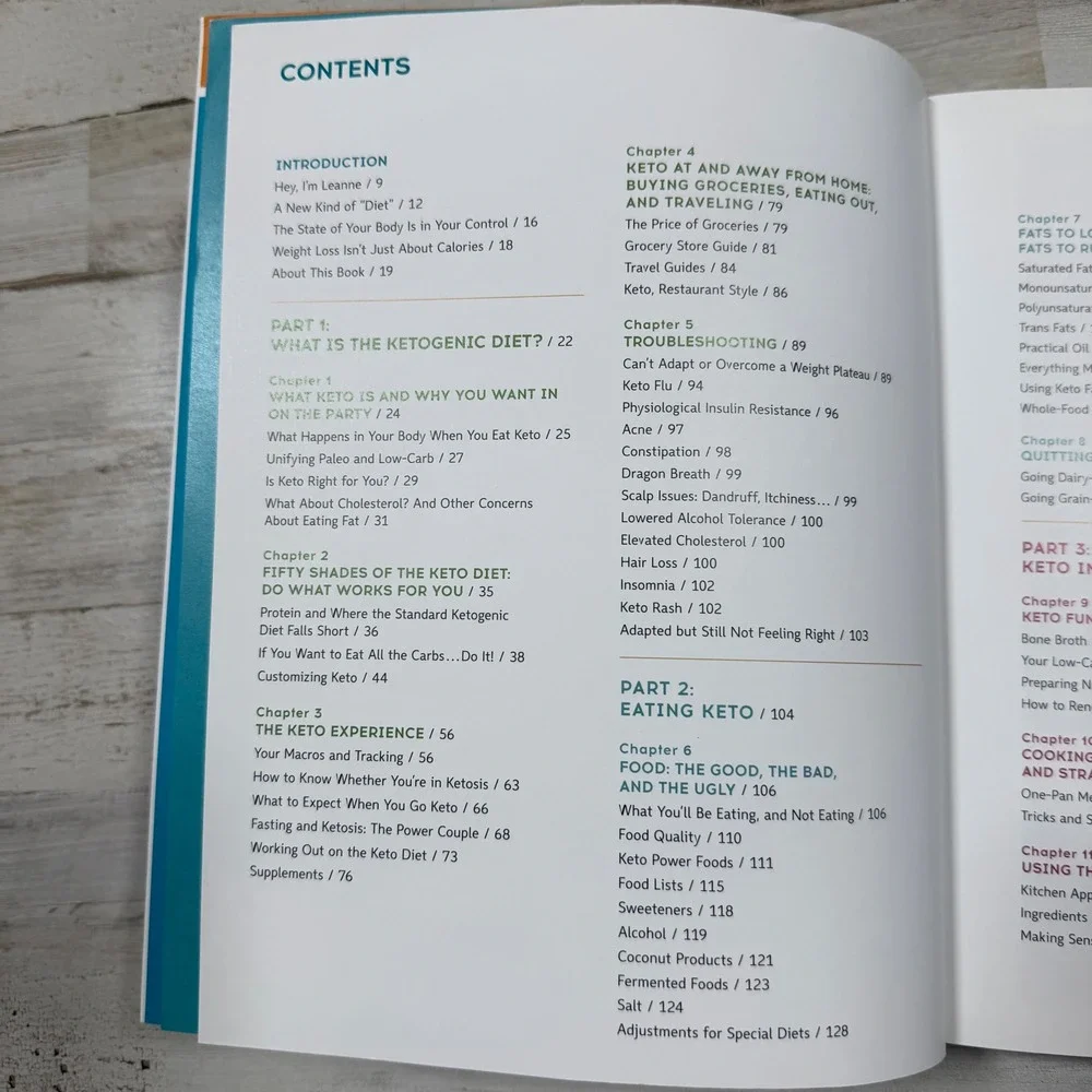 The Keto Diet Leanne Vogel Cookbook 125 Recipes 5 Meal Plans 9781628600162